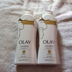 2 Olay Body Wash Coconut Oil